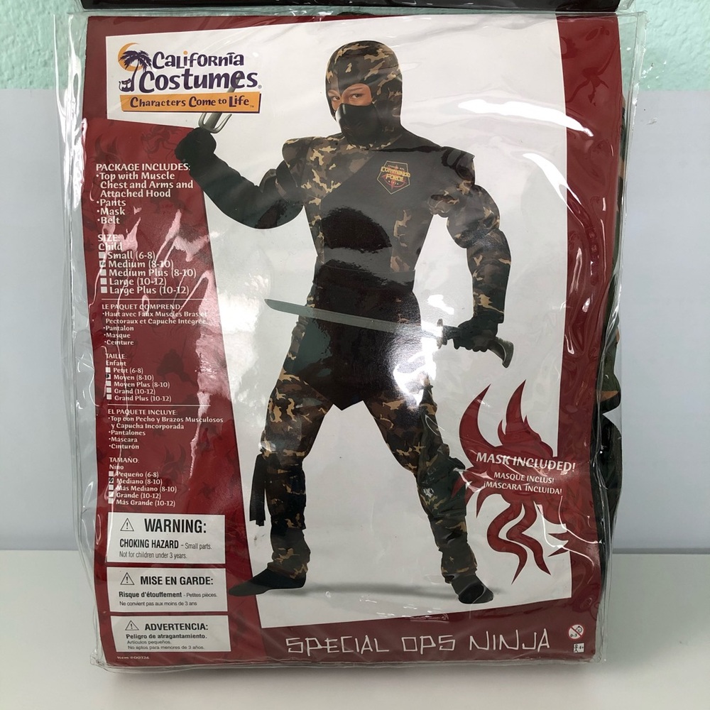 Ninja Halloween costume